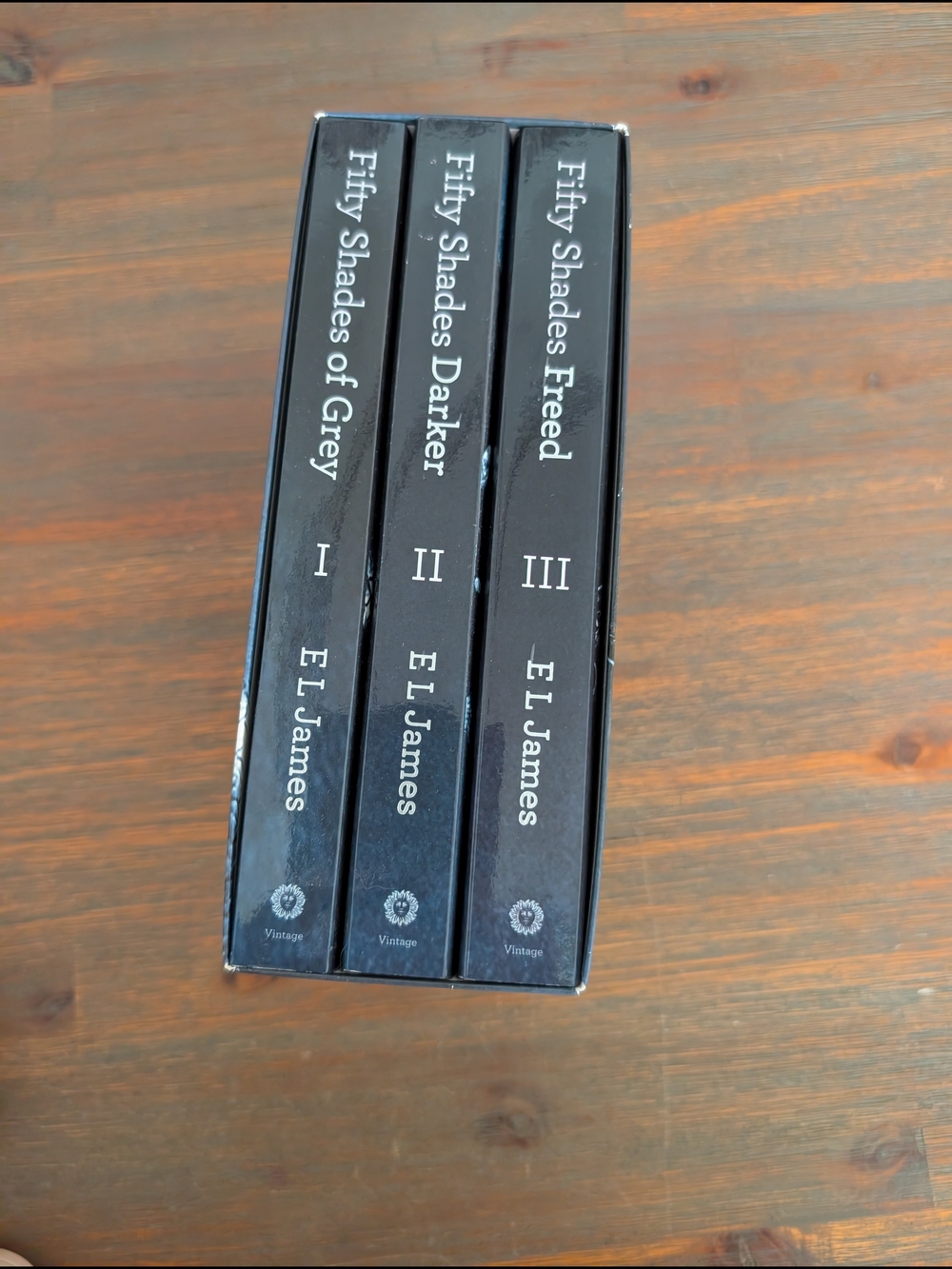 Fifty Shades Trilogy Box Set by E L James (New)